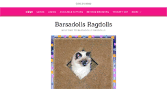 Desktop Screenshot of barsadollsragdolls.net